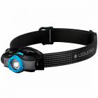 Фонарь налобный Led Lenser MH5 черный/голубой лам.:светодиод. 400lx