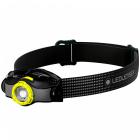 Фонарь налобный Led Lenser MH3 черный/желтый лам.:светодиод. 200lx