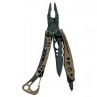 Мультитул Leatherman Skeletool Coyote коричнево-черный