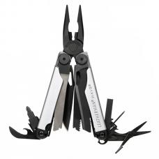 Мультитул Leatherman Wave Black & Silver с нейлоновым чехлом