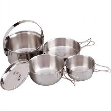 Набор кастрюль AceCamp Stainless Steel Cooking Set