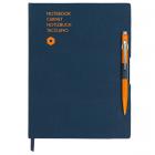 Записная книжка Carandache (Карандаш) Office A5 с шариковой ручкой Carandache Office Popline Orange