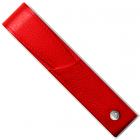 Красный кожаный чехол для ручки Caran d'Ache Leman