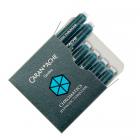 Бирюзовые картриджи Caran d'Ache Chromatics Hypnotic Turquoise