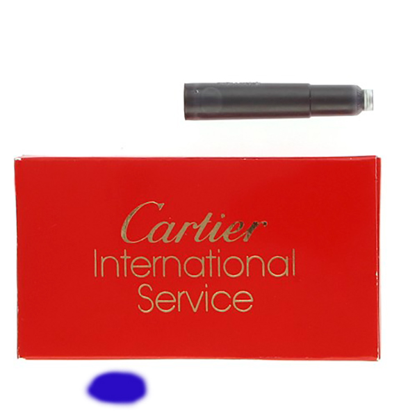 Cartier Ink Cartridge Blue