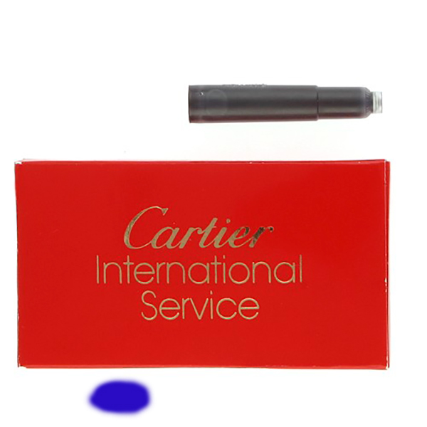 cartier blue ink