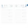 Ежедневник Letts GLOBAL DELUXE A5 синий