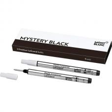 114834 Черный стержень для файнлайнера Montblanc LeGrand Fineliner Refills Mystery Black B (2шт в уп)