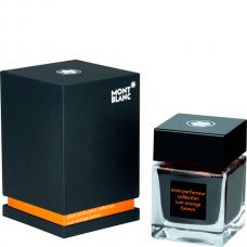 Коричневые чернила во флаконе Montblanc Ink Bottle 50 ml Elixir Parfumeur, Leather scent, Orange Brown