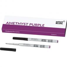 124633 Фиолетовый шариковый стержень Montblanc Amethyst Purple M (2шт в уп)