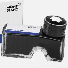 128185 Синие Чернила Montblanc Royal Blue во флаконе 60 мл