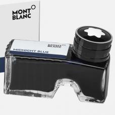 128186 Темно-синие чернила Montblanc Midnight Blue во флаконе 60мл