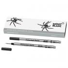 Серый стержень для ручки-роллера Montblanc Rollerball Refill Heritage Spider Metamorphosis Web Grey M