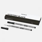 128230 Черный стержень Montblanc Rollerball Refill Mystery Black F (2шт в уп)