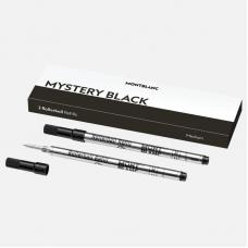 128231 Черный стержень Montblanc Rollerball Refill Mystery Black M (2шт в уп)