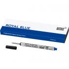 128243 Синий стержень Montblanc Refill Rollerball Capless System Royal Blue M (1шт в уп)