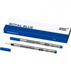 128232 Синий стержень Montblanc Rollerball Refill Royal Blue F (124501, 105163)