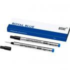 128227 Синий стержень Montblanc LeGrand Rollerball Royal Blue F (2шт в уп)