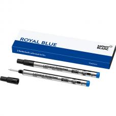 128228 Синий стержень Montblanc LeGrand Rollerball Royal Blue M (2шт в уп)