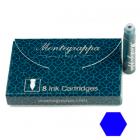 Синие картриджи с чернилами Montegrappa Ink Cartridges in Blue