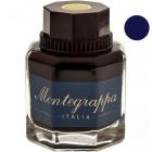 Темно-синие чернила во флаконе Montegrappa Ink Bottle Black Blue 50 мл