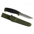 Нож Mora Companion MG (S) темно-зеленый/черный