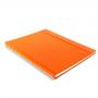 Блокнот Filofax CLASSIC BRIGHT 115025 A4 PU 56л линейка съемные листы спираль двойная оранжевый