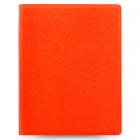 Блокнот Filofax SAFFIANO 115059 A5 PU 56л линейка съемные листы спираль двойная оранжевый