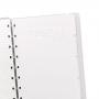Блокнот Filofax Impressions 115067 A5 56л линейка съемные листы спираль двойная черный, белый Deco