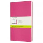 Блокнот Moleskine CAHIER JOURNAL Large 130 х 210 мм обложка картон 80 стр. нелинованный розовый неон (3шт)