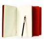 Блокнот Moleskine CAHIER JOURNAL Large 130 х 210 мм обложка картон 80 стр. нелинованный клюквенный (3шт)