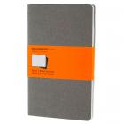 Блокнот Moleskine CAHIER JOURNAL Large 130 х 210 мм обложка картон 80 стр. линейка серый (3шт)