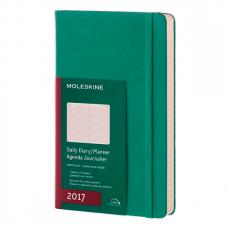 Ежедневник Moleskine CLASSIC DAILY LARGE Зеленый