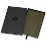 Блокнот Moleskine Limited Edition Leather Large 130 х 210 мм натур. кожа 192 стр. линейка подар.кор. темно-зеленый