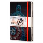 Блокнот Moleskine THE AVENGERS (Мстители) Limited Edition CAPTAIN AMERICA LARGE 130 х 210 мм