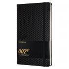 Блокнот Moleskine Limited Edition James Bond Large 130 х 210 мм 240 стр. линейка черный Carbon