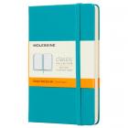 Блокнот Moleskine CLASSIC Pocket 90 x 140 мм 192 стр. линейка твердая обложка голубой