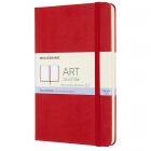 Блокнот для рисования Moleskine ART SKETCHBOOK Medium 115 x 180 мм 144 стр. нелинованный твердая обложка красный