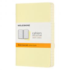 Блокнот Moleskine CAHIER JOURNAL Pocket 90 x 140 мм обложка картон 64 стр. линейка нежно-желтый (3шт)