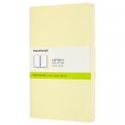 Блокнот Moleskine CAHIER JOURNAL Large 130 х 210 мм обложка картон 80 стр. нелинованный нежно-желтый (3шт)