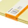 Блокнот Moleskine CAHIER JOURNAL XLarge 190 х 250 мм обложка картон 120 стр. линейка нежно-желтый (3шт)