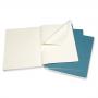 Блокнот Moleskine CAHIER JOURNAL XLarge 190 х 250 мм обложка картон 120 стр. нелинованный голубой (3шт)