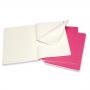 Блокнот Moleskine CAHIER JOURNAL XLarge 190 х 250 мм обложка картон 120 стр. нелинованный розовый неон (3шт)