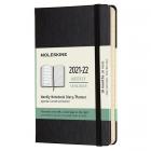 Еженедельник Moleskine ACADEMIC WKNT черный датир.18мес