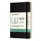 Еженедельник Moleskine ACADEMIC SOFT WKNT черный датир.18мес