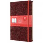 Блокнот Moleskine LIMITED EDITION BLEND Large 130 х 210 мм 192 стр. линейка обложка текстиль красный