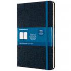 Блокнот Moleskine LIMITED EDITION BLEND Large 130 х 210 мм 192 стр. линейка обложка текстиль синий