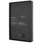 Блокнот Moleskine LIMITED EDITION LEATHER Large 130 х 210 мм натур. кожа 192 стр. линейка твердая обложка черный