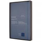 Блокнот Moleskine LIMITED EDITION LEATHER Large 130 х 210 мм натур. кожа 192 стр. линейка мягкая обложка синий