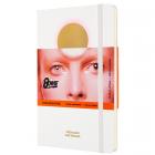 Блокнот Moleskine LIMITED EDITION DAVID BOWIE Large 130 х 210 мм 192 стр. линейка твердая обложка белый